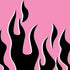 Pink Flames Moto E5 Play Skin